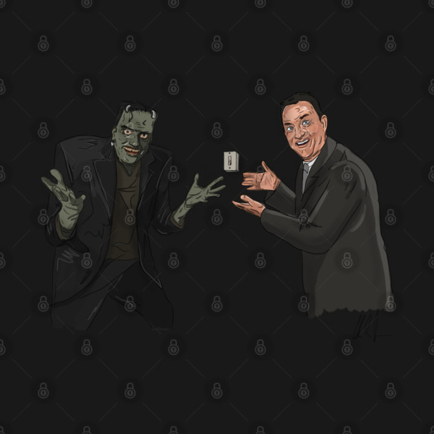 Frankenstein & Hanks Waste a Minute of Our Time by 51Deesigns