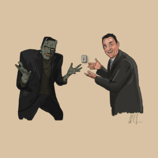 Frankenstein & Hanks Waste a Minute of Our Time T-Shirt