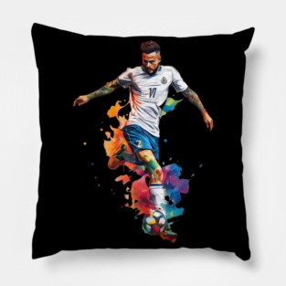 Euro Football Pillow