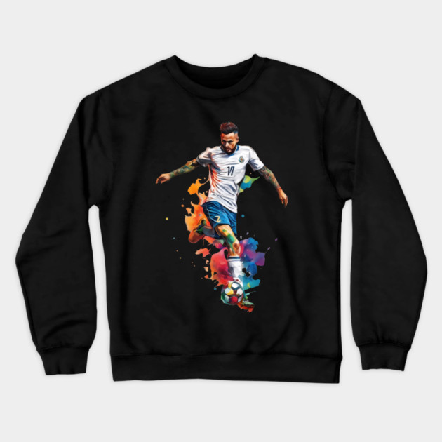 Euro Football Crewneck Sweatshirt by animegirlnft