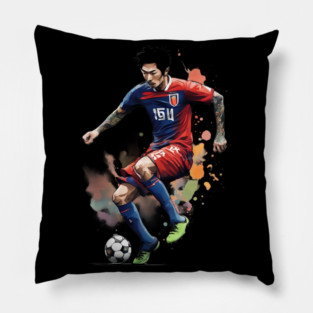 Asian Football Pillow
