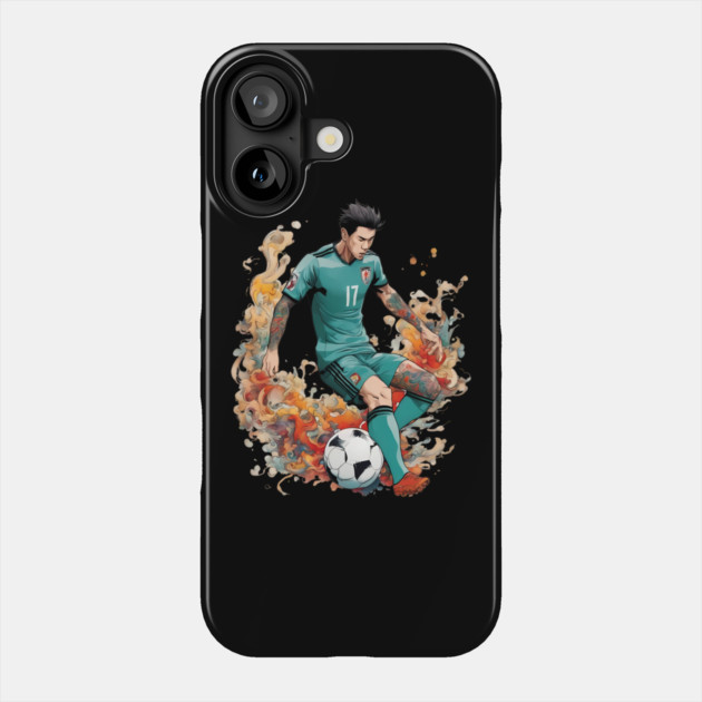 Football Asia Phone Case by animegirlnft