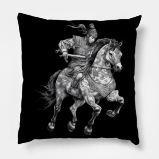 Ancient Chinese Soldier Pillow