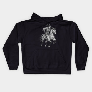 Ancient Chinese Soldier Kids Hoodie