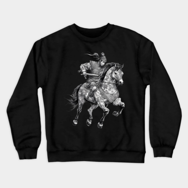 Ancient Chinese Soldier Crewneck Sweatshirt by animegirlnft