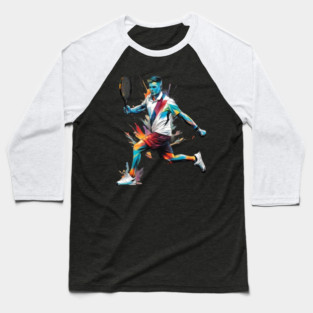 Tennis Forehand Baseball T-Shirt
