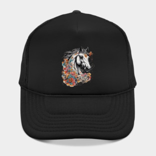 Horse Drawing Hat