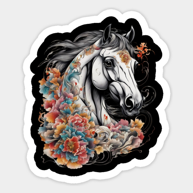 Horse Drawing Magnet by animegirlnft