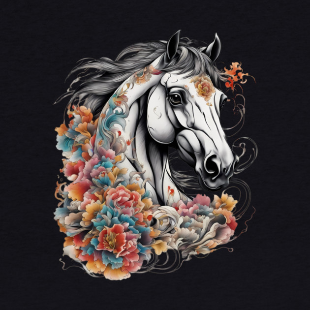 Horse Drawing by animegirlnft