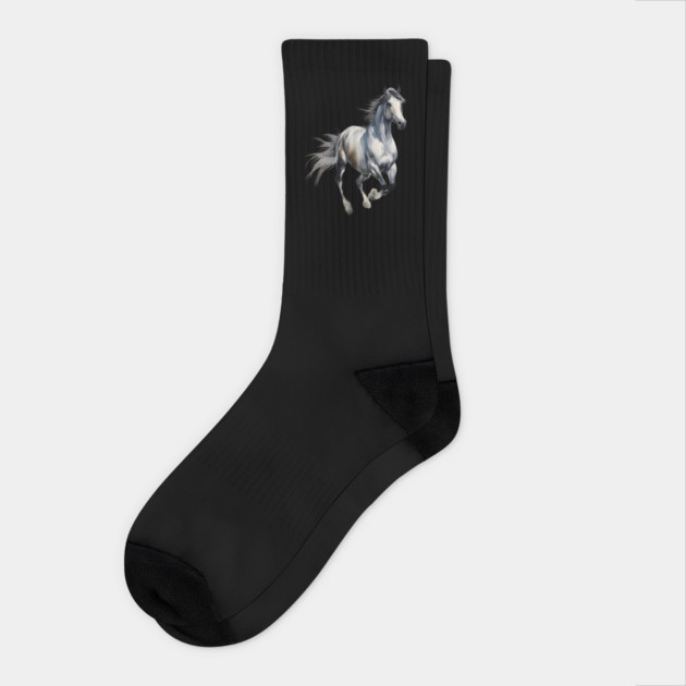 Horse Painting Socks by animegirlnft