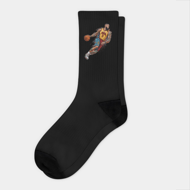 Basketball Dribble Socks by animegirlnft