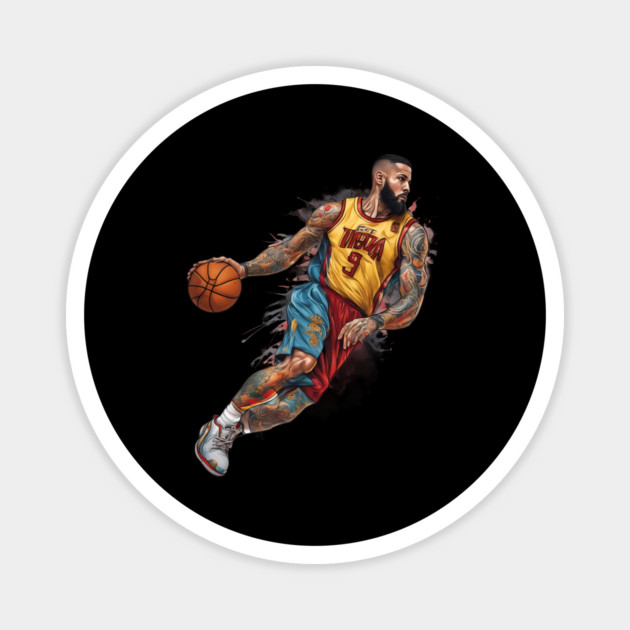 Basketball Dribble Magnet by animegirlnft