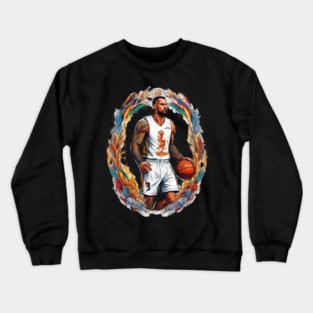 Basketball Tattoo Crewneck Sweatshirt