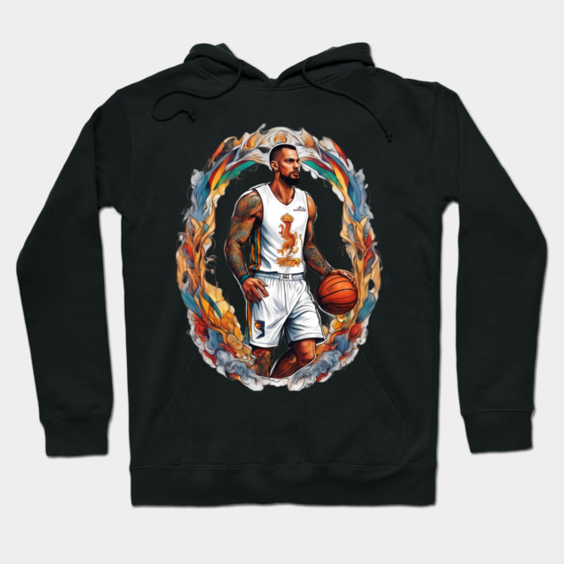 Basketball Tattoo Hoodie by animegirlnft