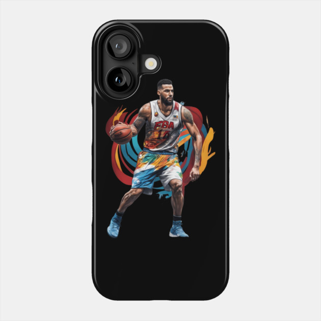 Basketball Power Forward Phone Case by animegirlnft