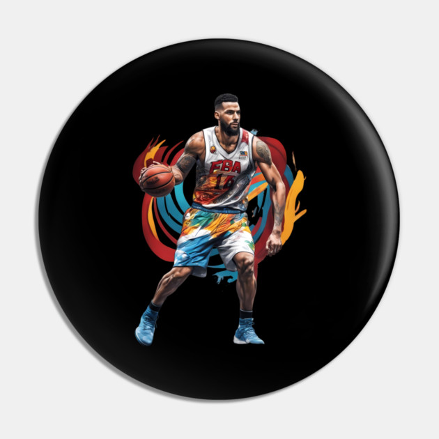 Basketball Power Forward Pin by animegirlnft