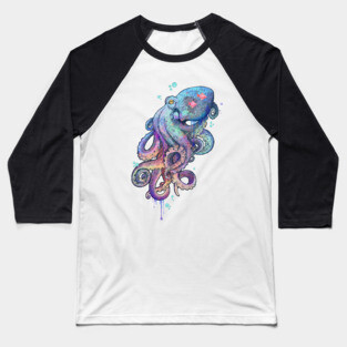 Octopus Baseball T-Shirt