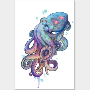 Octopus Posters and Art