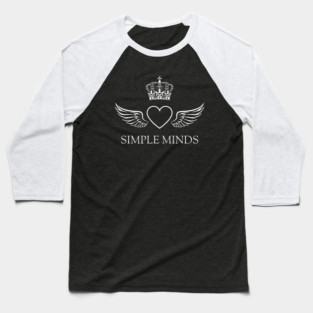 Simple Minds Wings Baseball T-Shirt