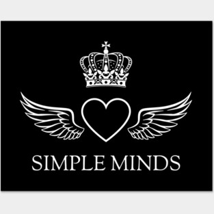 Simple Minds Wings Posters and Art