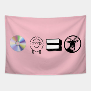 CeeDee Lamb Goat Tapestry