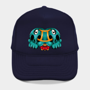 Gemini Skull Zodiac Sign Hat