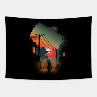 Bright Lights Tapestry