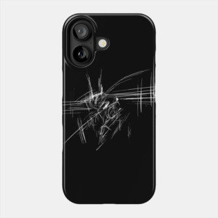 abstract guitar Phone Case