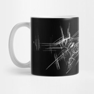 abstract guitar Mug