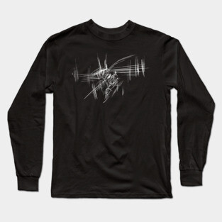 abstract guitar Long Sleeve T-Shirt
