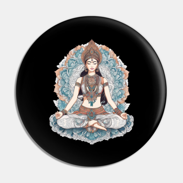 Ashtanga Yoga Pin by animegirlnft