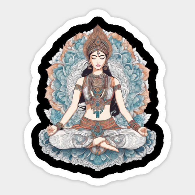 Ashtanga Yoga Magnet by animegirlnft
