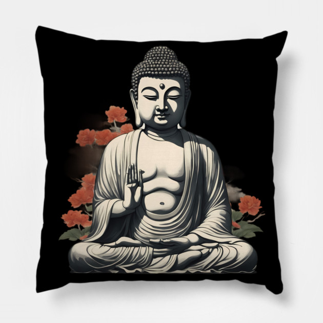 Dharma Buddhism Pillow by animegirlnft