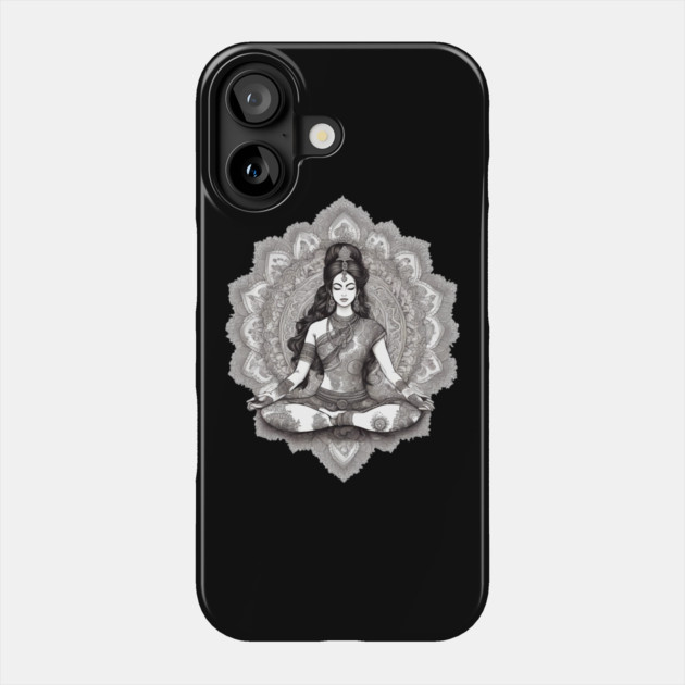 Kundalini Yoga Phone Case by animegirlnft