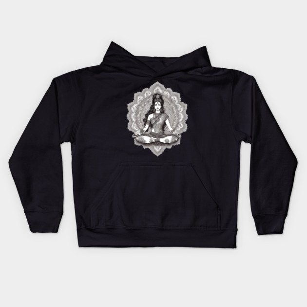 Kundalini Yoga Kids Hoodie by animegirlnft