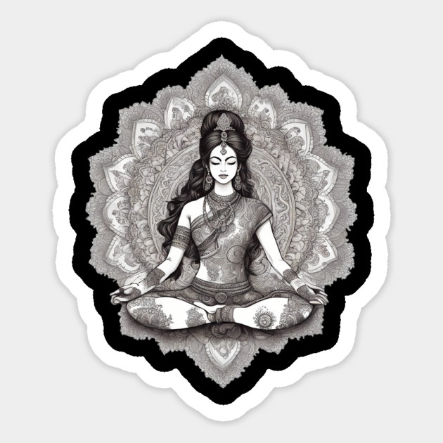 Kundalini Yoga Magnet by animegirlnft