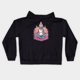 Hatha Yoga Kids Hoodie