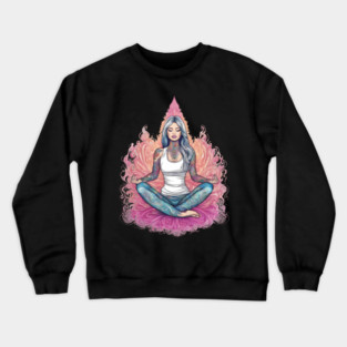 Hatha Yoga Crewneck Sweatshirt
