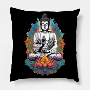 Theravada Buddhism Pillow