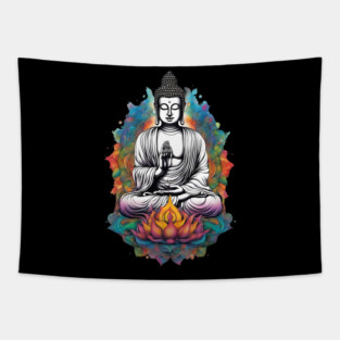 Theravada Buddhism Tapestry