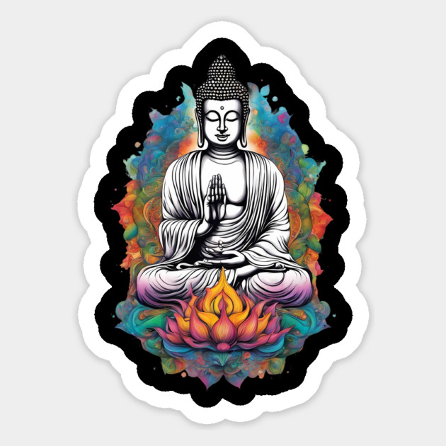 Theravada Buddhism Magnet by animegirlnft