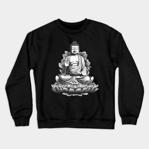 Mahayana Buddhism Crewneck Sweatshirt by animegirlnft