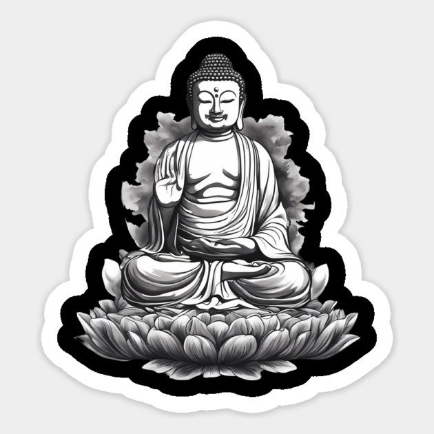 Mahayana Buddhism Magnet by animegirlnft