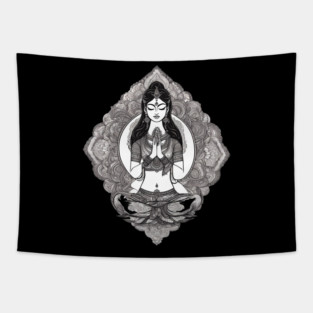 Vipassana Meditation Tapestry