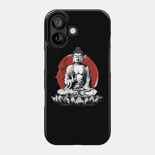 Enlightenment Buddhism Phone Case by animegirlnft