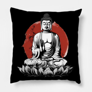 Enlightenment Buddhism Pillow