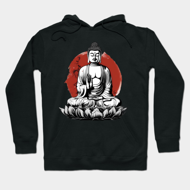 Enlightenment Buddhism Hoodie by animegirlnft