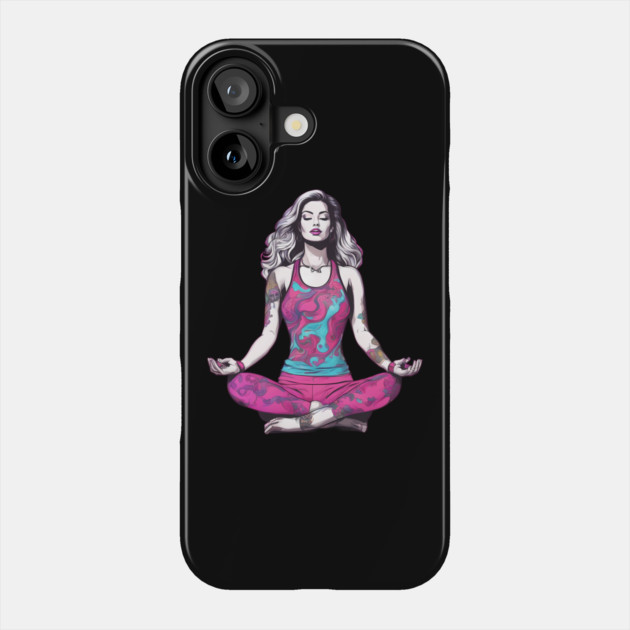 Sleep Meditation Phone Case by animegirlnft