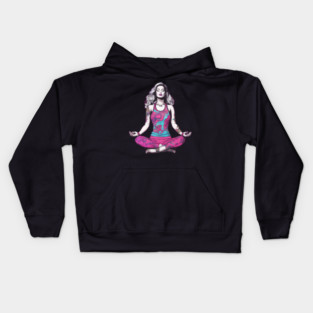 Sleep Meditation Kids Hoodie
