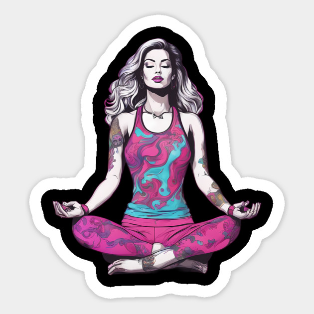 Sleep Meditation Magnet by animegirlnft